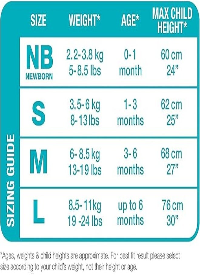 Love To Dream - Swaddle Up Original -Grey-Size S