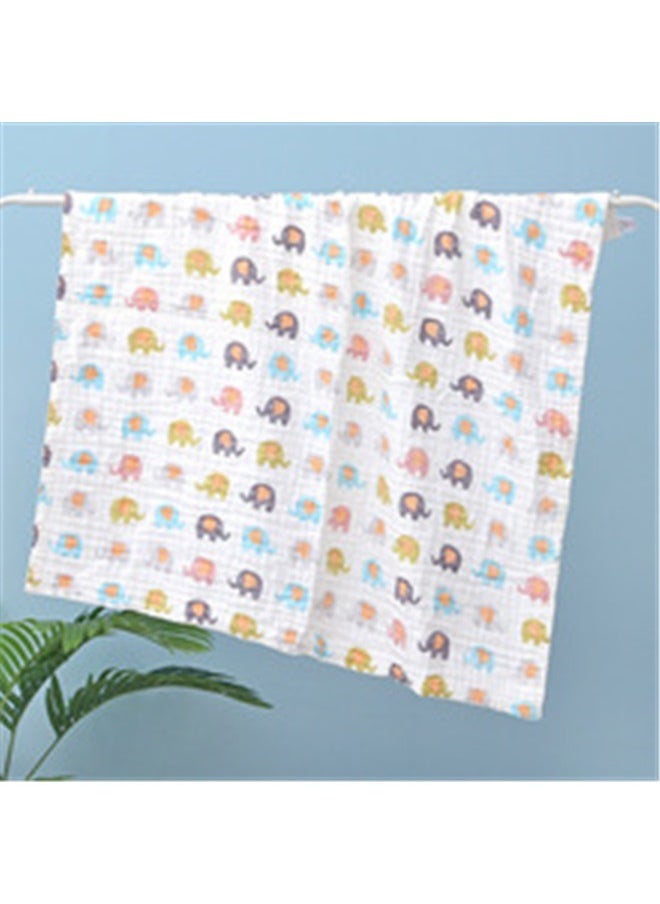 Soft & Breathable Muslin Cotton Baby Swaddle，Baby Swaddle Blanket - Neutral Newborn Receiving Blankets - Nursery Swaddling for Babies - 100*110cm