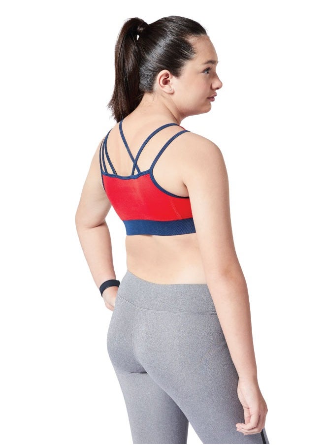 Girl's High-Support Sports Bra