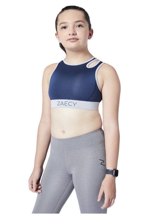 Girl's High-Support Sports Bra