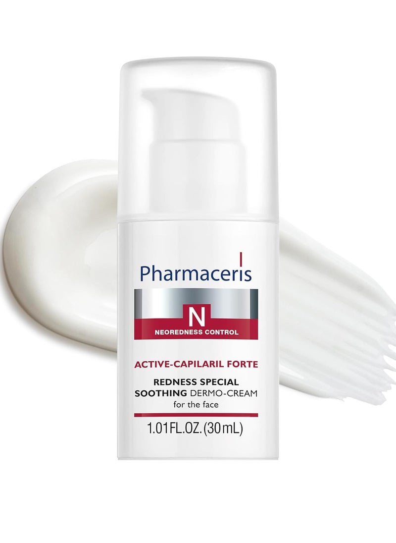 ACTIVE-CAPILARIL FORTE Redness Special Soothing Dermo Cream with Diosmin & Hesperidin, Face Moisturizer, Hydrates, Redness Targeting Face Cream, For Sensitive Skin, 1.01 fl oz
