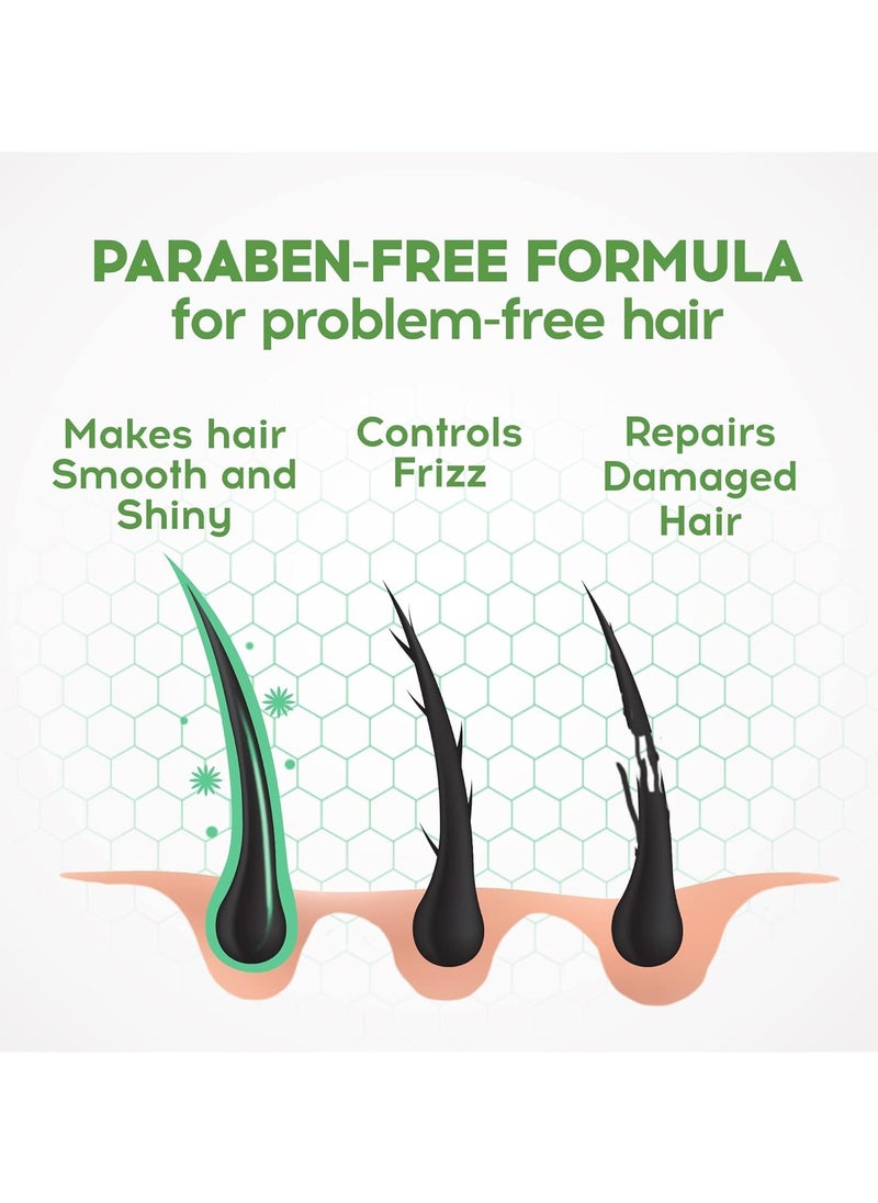 Health Shampoo - 1L | With 7 natural ingredients | For Smooth, Shiny & Nourished Hair | Repairs Hair damage, Controls Frizz | For All Hair Types | Goodness of Henna & Amla