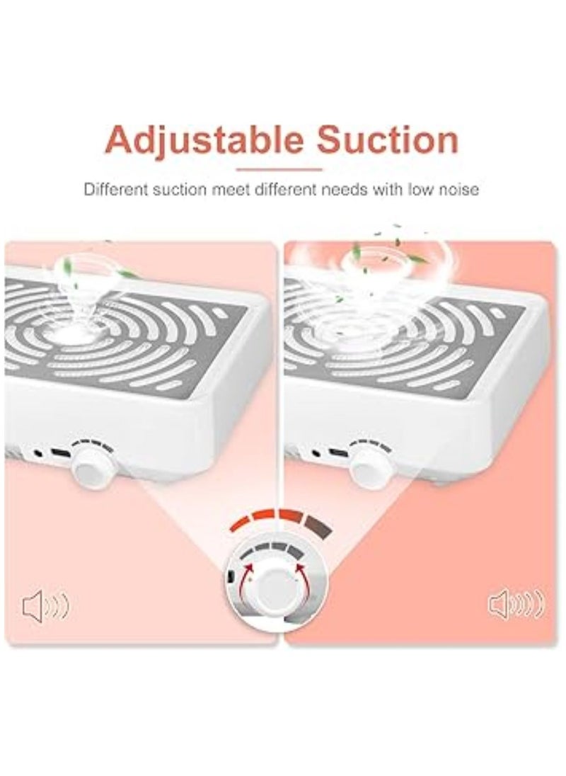Electric Nail Dust Collector – Powerful Vacuum Cleaner for Nail