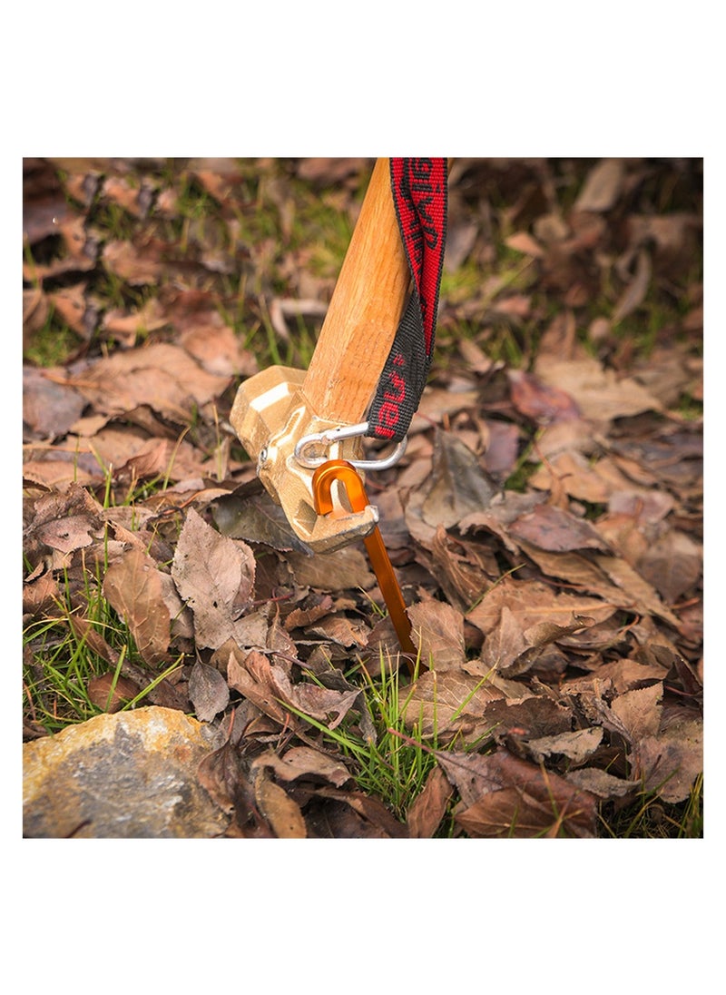 Tent Pegs 12Pcs Aluminium Alloy Tent Stakes with Storage Pouch Bag Heavy Duty Garden Nail for Outdoor Camping Awning Tarp Hiking Gardening Park Lawn Beach