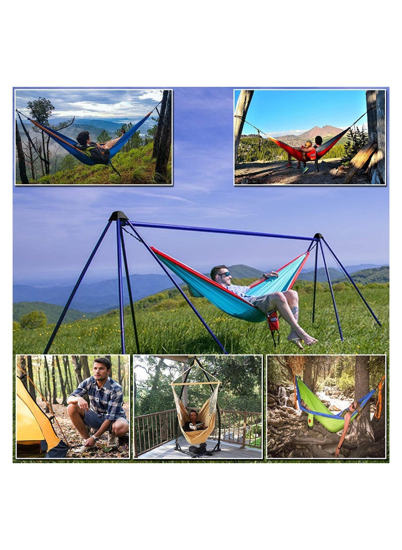 Carabiner Clip, 50 lbs Heavy Duty D Shaped Spring Hook Small Carabiners, for Hammocks, Camping Accessories, Hiking, Keychains, Outdoors and Gym for Dog Leash, Harness and Key Ring, Black (M 1pcs)