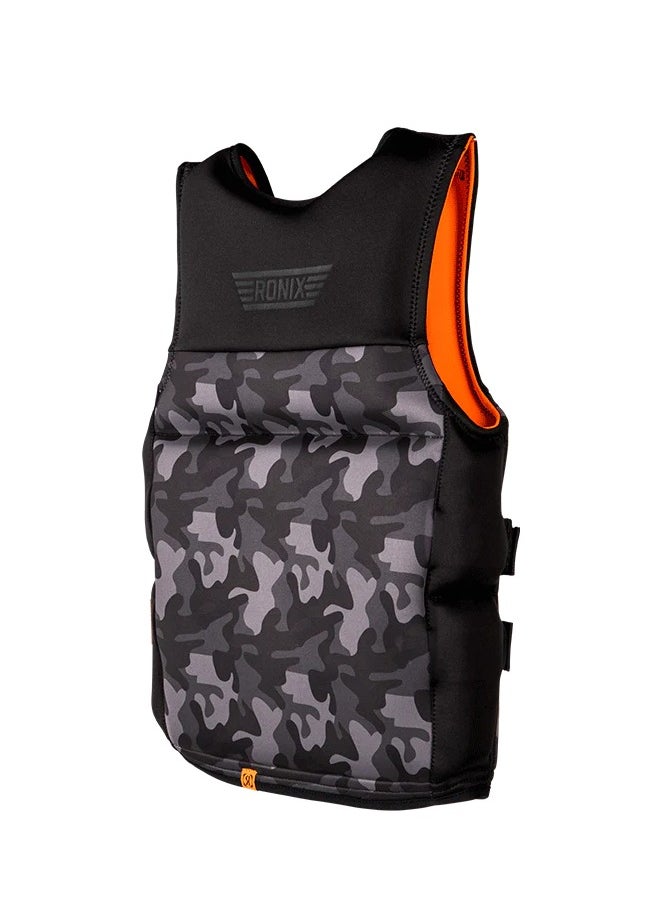 Ronix Neptune - Capella 3.0 - Boy's US/CA CGA Life Vest - Black - Jr (75-105bs)