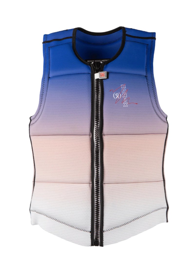 Ronix Coral - Women's CE Approved Impact Vest - White / Blue Fade