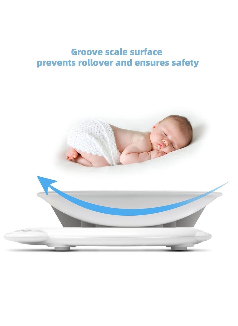 Digital Scale for Baby and Pet, Versatile Precision Weighing for Family Newborns Active Toddlers, Pets, Cats, and Dogs