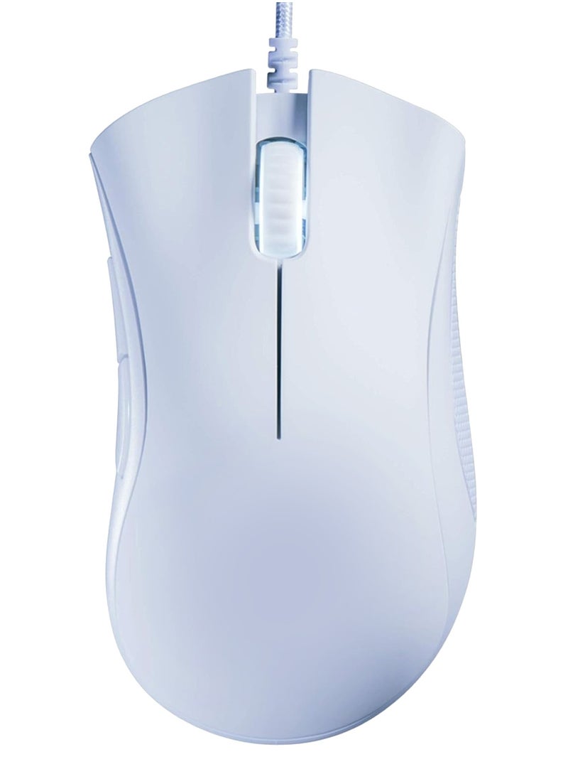 2Packs High-Performance Gaming Mouse – Precision Optical Sensor, Ergonomic Design, and Customizable Buttons - White Black Color