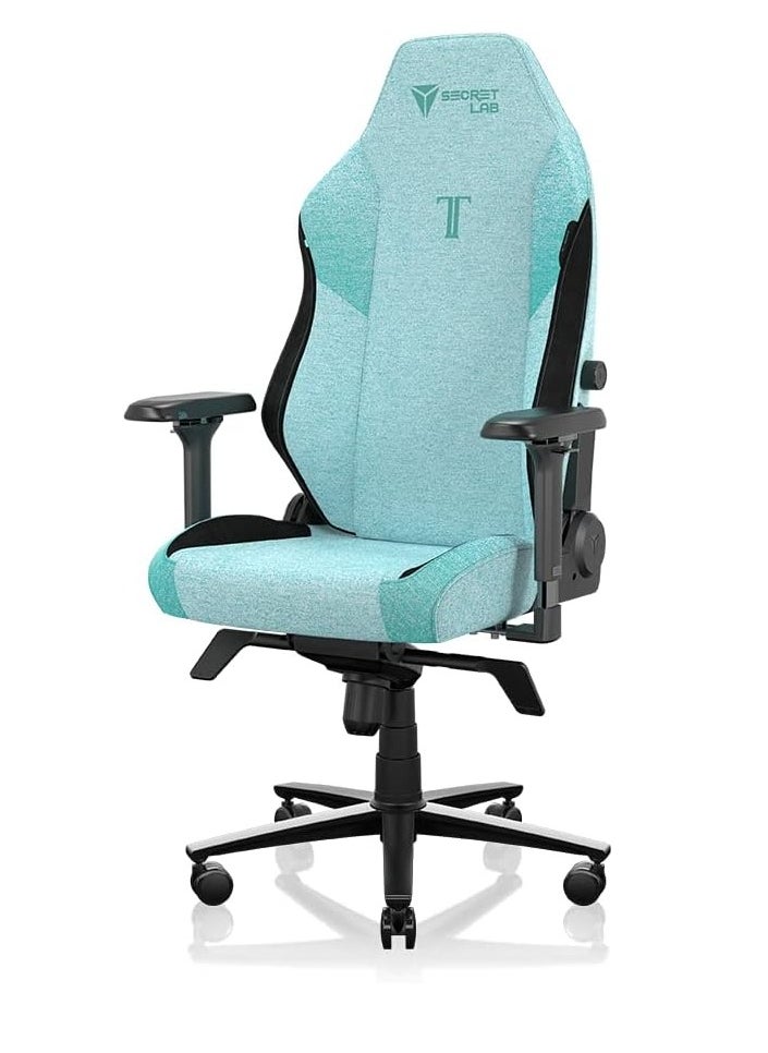 Secretlab Titan Evo Mint Green Gaming Chair - Reclining - Ergonomic & Comfortable Computer Chair with 4D Armrests - Magnetic Head Pillow & 4-Way Lumbar Support - Regular - Green - Fabric