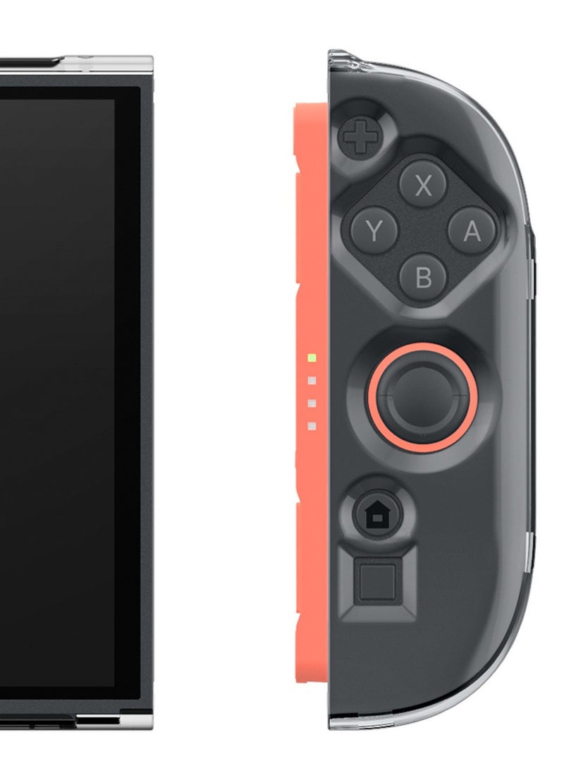 Air Fit Nintendo Switch 2 Case Cover (2025) Slim Design Clear Case with Detachable Joy-Con - Crystal Clear