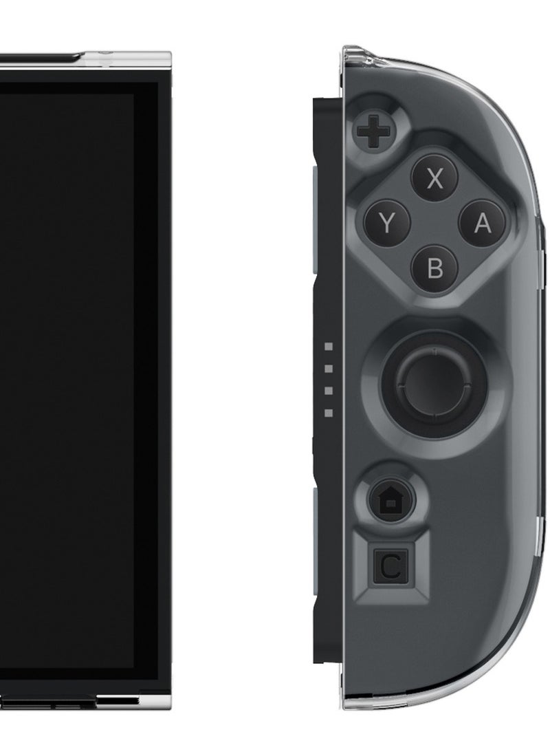 Air Fit Nintendo Switch 2 Case Cover (2025) Slim Design Clear Case with Detachable Joy-Con - Crystal Clear