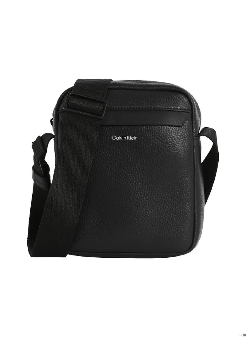 Men's Reporter Bag - Polyester Blend, Black