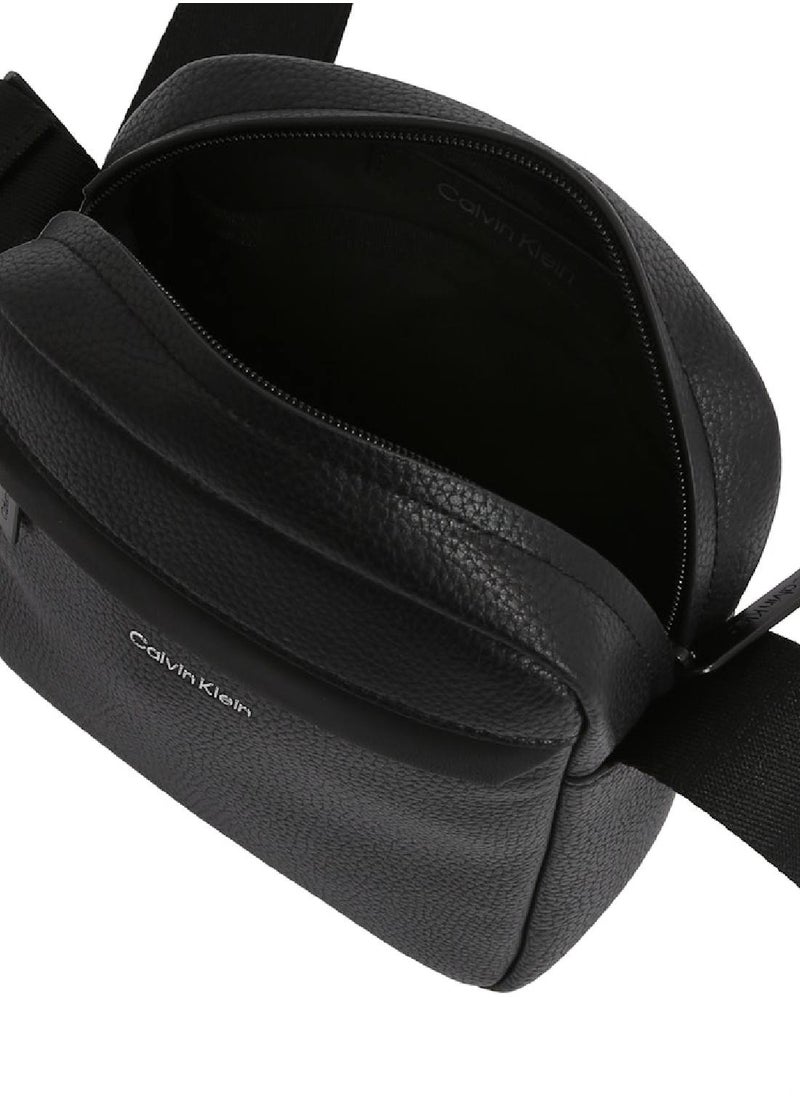 Men's Reporter Bag - Polyester Blend, Black