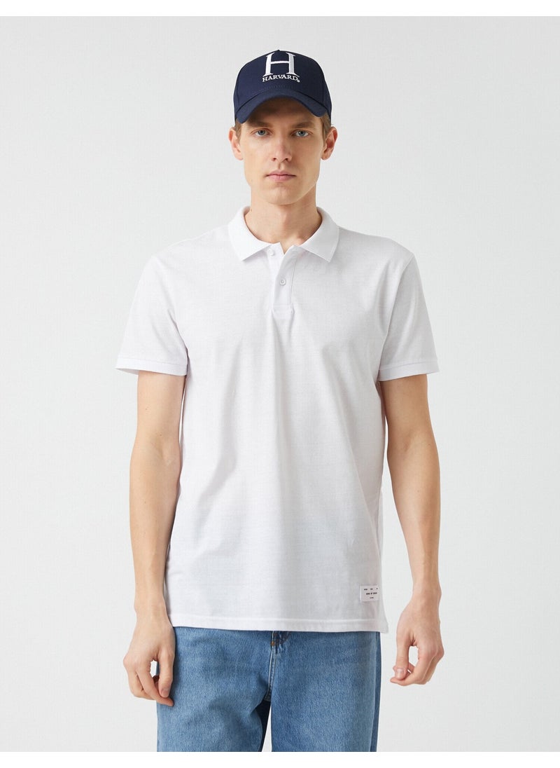 Basic Polo Neck T-Shirt