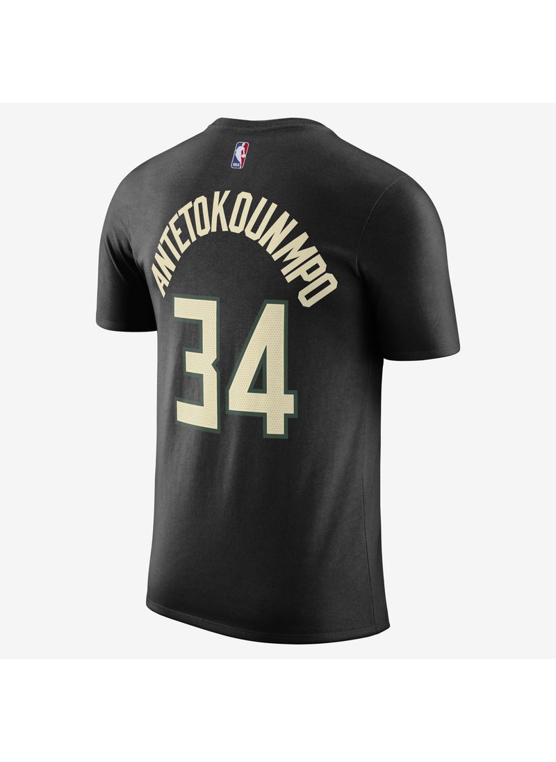 Men's NBA Milwaukee Bucks Statement Edition T-Shirt