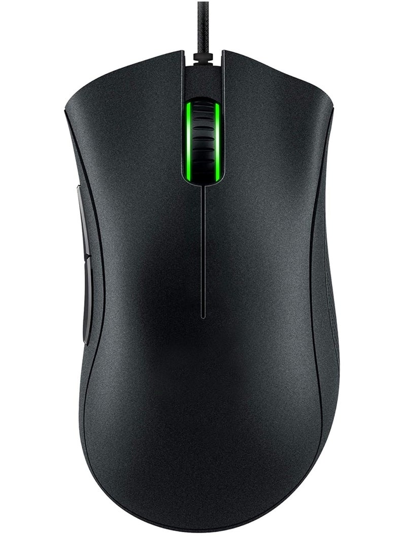 2Packs High-Performance Gaming Mouse – Precision Optical Sensor, Ergonomic Design, and Customizable Buttons - Black Color