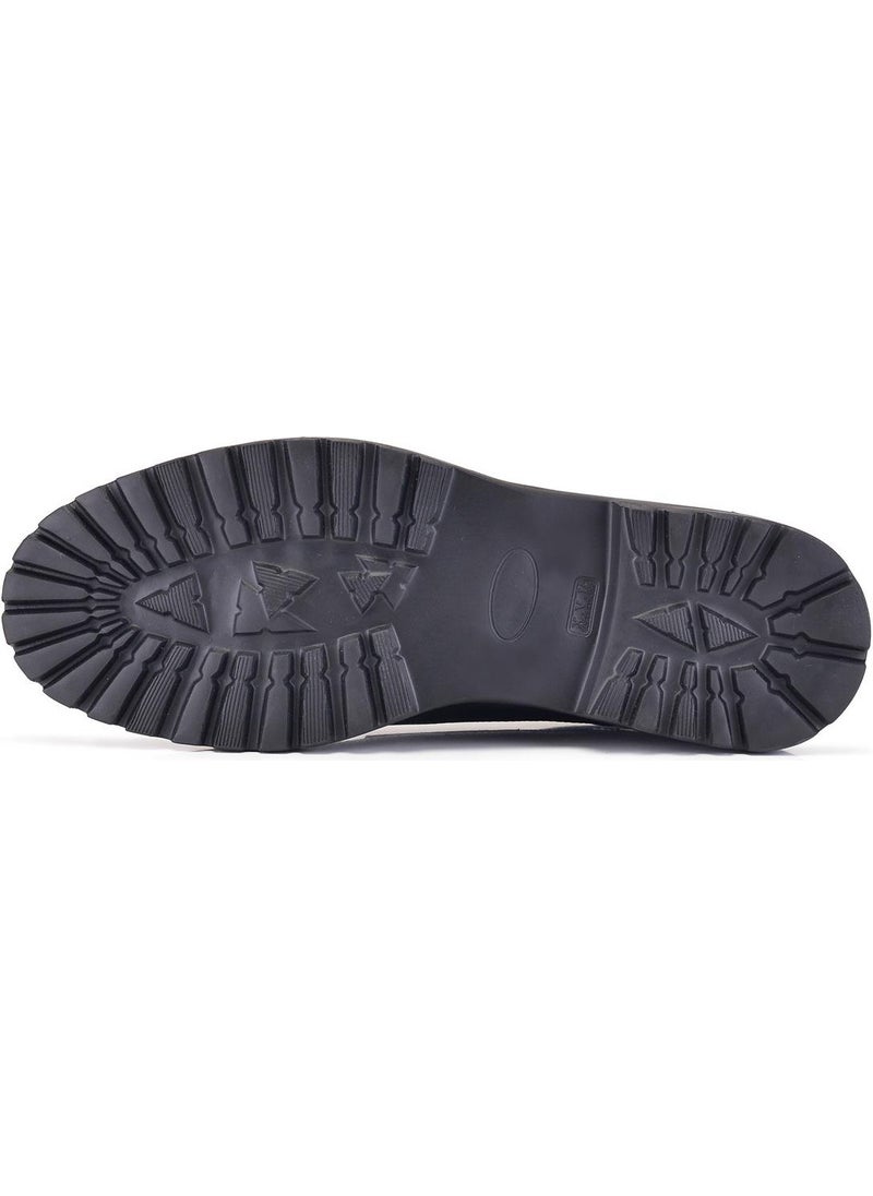 Brown Laceless Men's Shoes -59182-