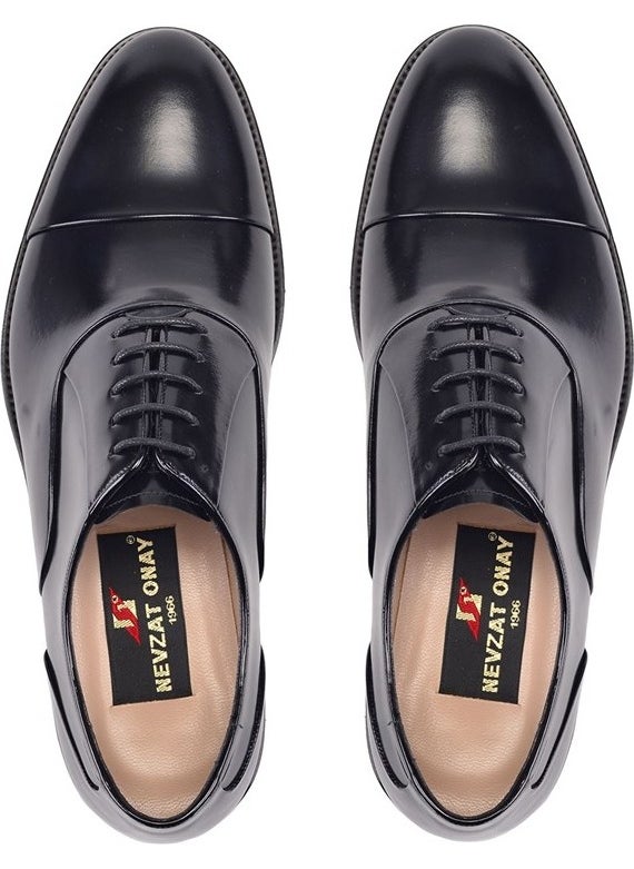 Opening Leather Oxford Men's Shoes -9115-