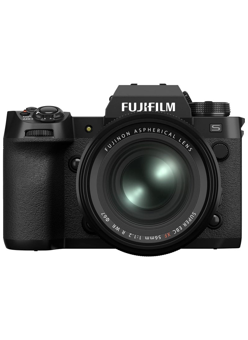 FUJINON XF56mmF1.2 R WR Lens – Ultra-Fast f/1.2 Portrait Prime for Fujifilm X-Mount | Weather-Resistant, Edge-to-Edge Sharpness, Professional Bokeh