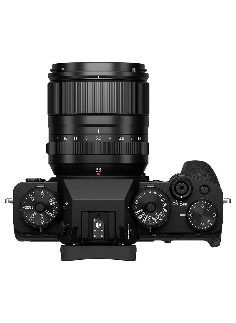 FUJINON XF33mmF1.4 R LM WR Lens – Ultra-Sharp Prime Lens for Fujifilm X-Mount | Large f/1.4 Aperture, Linear Motor AF, Weather-Resistant Design