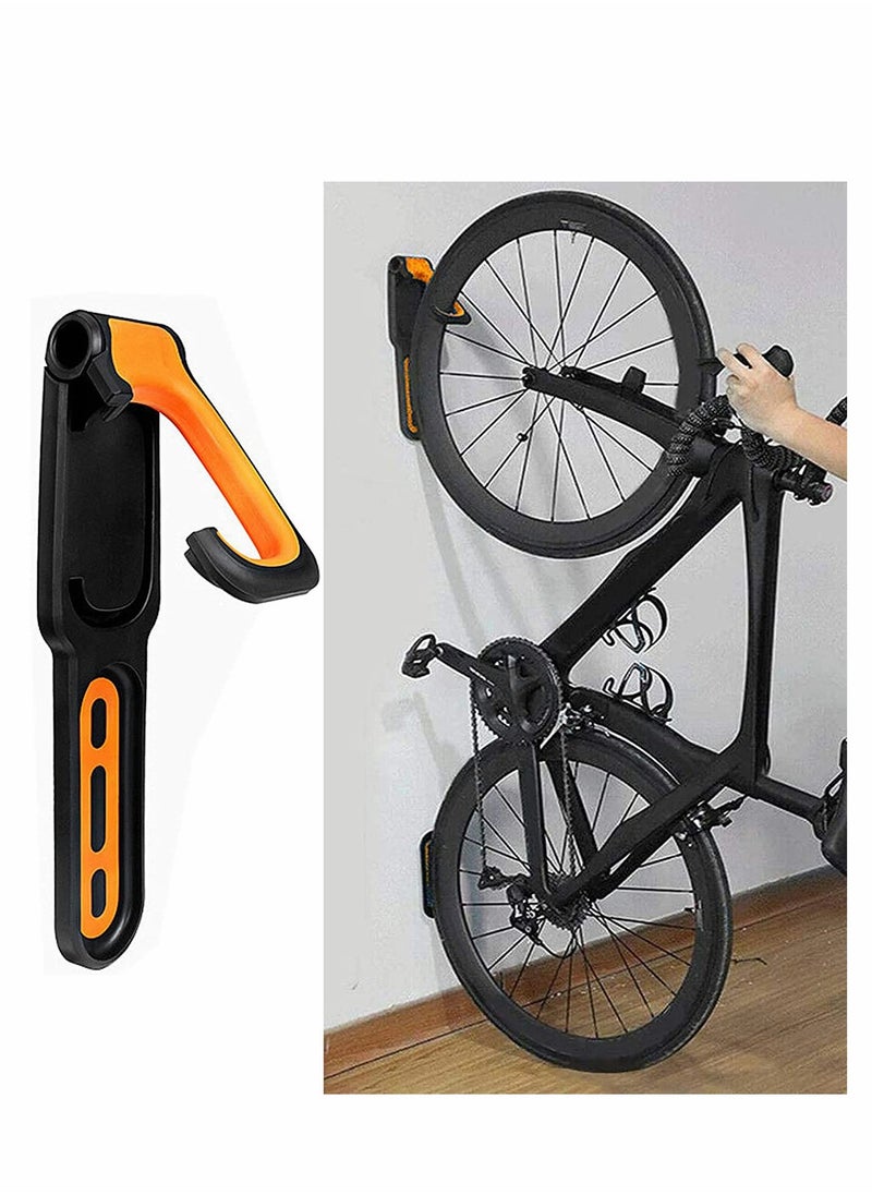 Bike Rack Garage Adjustable Wall Mount Hanging Mountain Hybrid Bicycles Storage