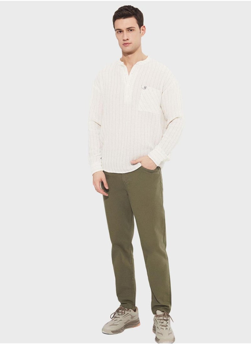 Essential Straight Fit Trousers