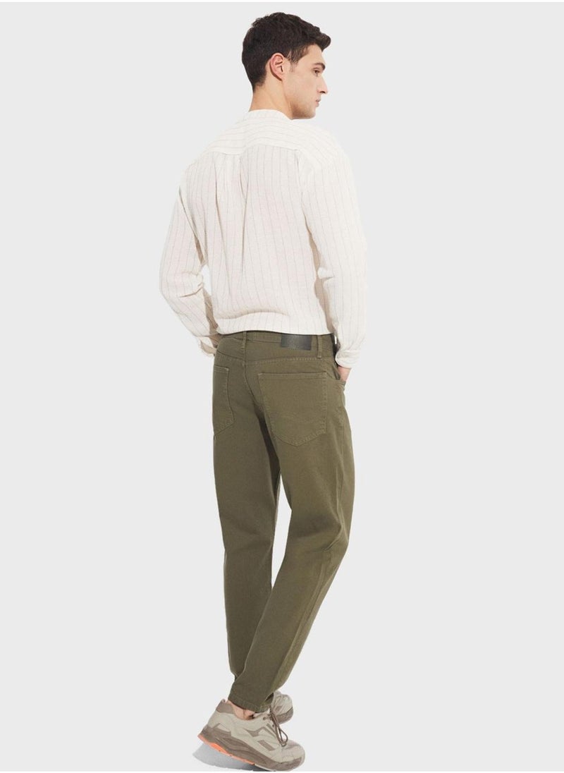 Essential Straight Fit Trousers