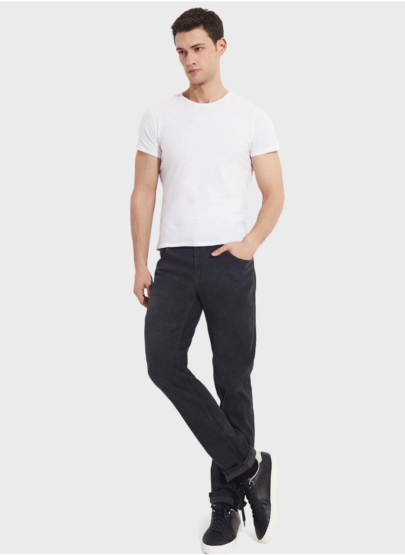 Essential Straight Fit Trousers