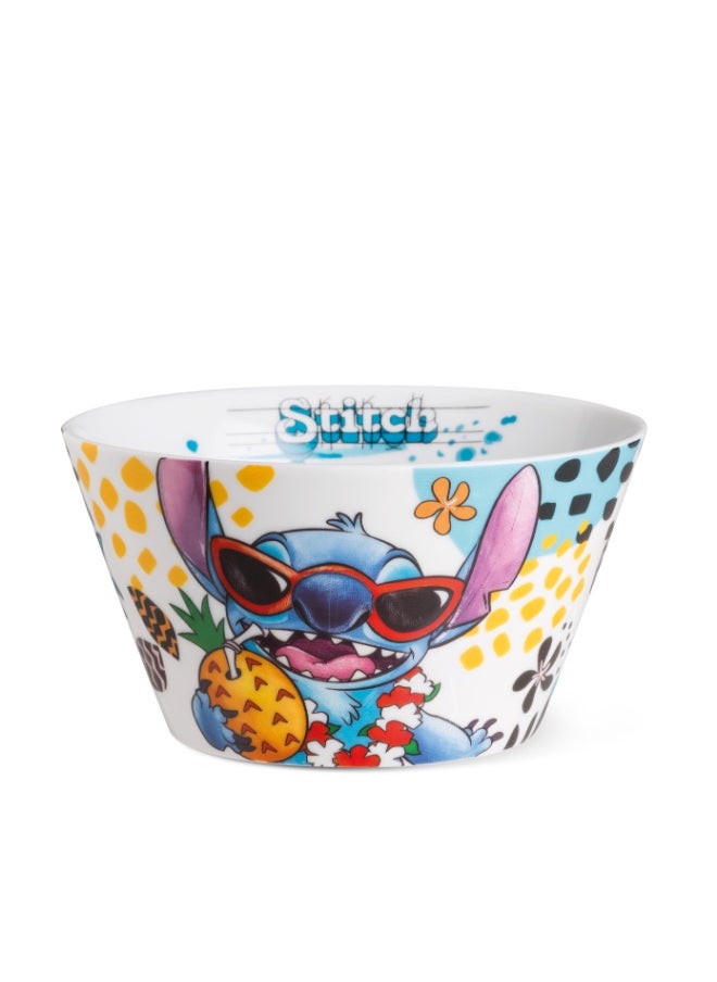 Bowl Stitch Ml.550 White Color Material is Porcelain and safe Dishwasher, Microwave