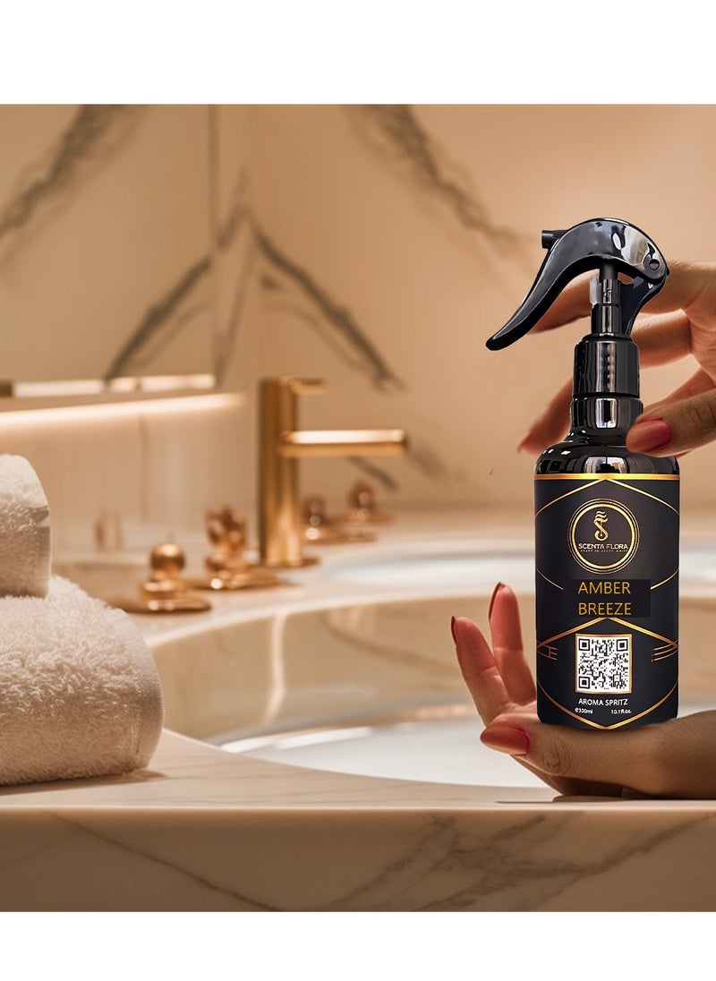 Trio Aroma Spritz Combo – Long-Lasting Oil Freshener for Car, Home & Fabrics (3x300ml) – Freshness Anywhere