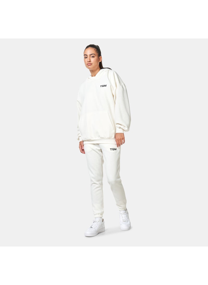 Lounge Logo Print Hoodie