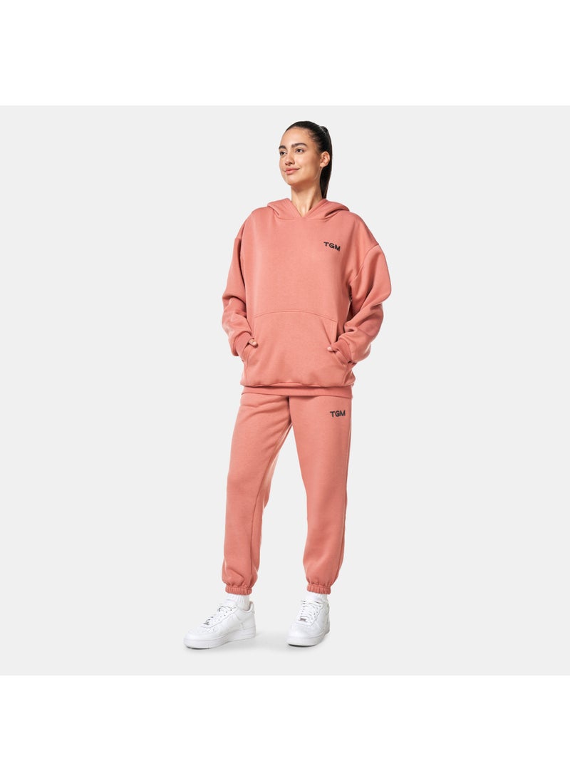 Lounge Logo Print Hoodie