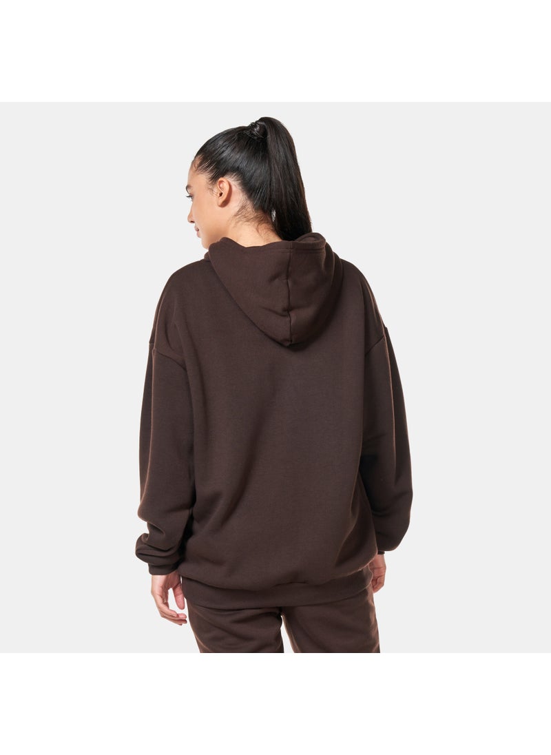 Lounge Logo Print Hoodie