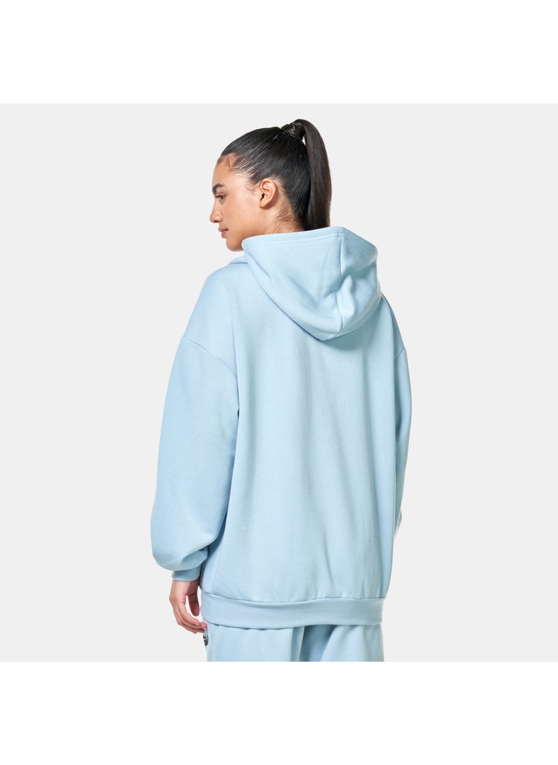 Lounge Logo Print Hoodie