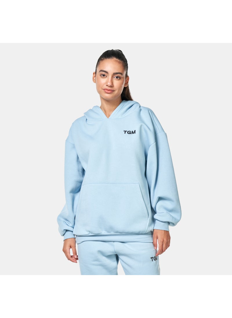 Lounge Logo Print Hoodie