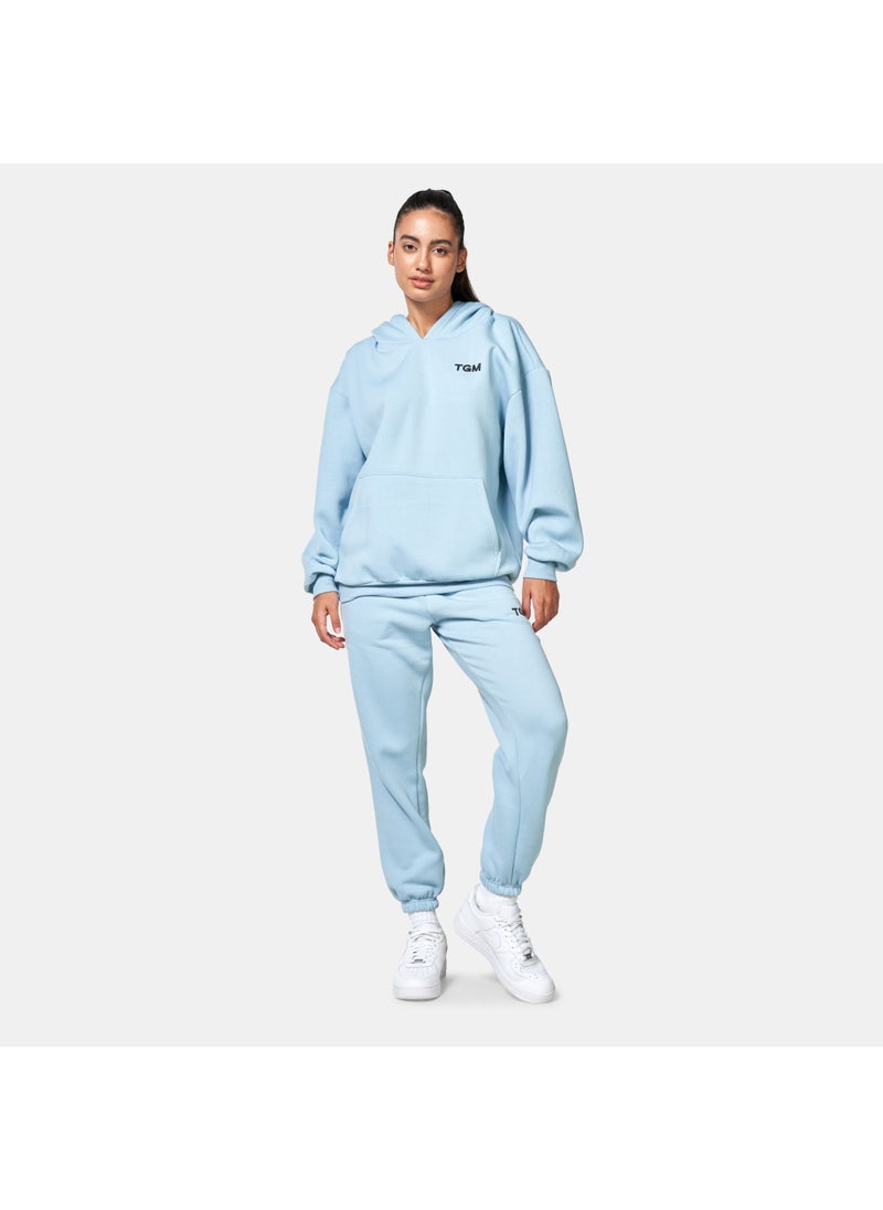 Lounge Logo Print Hoodie