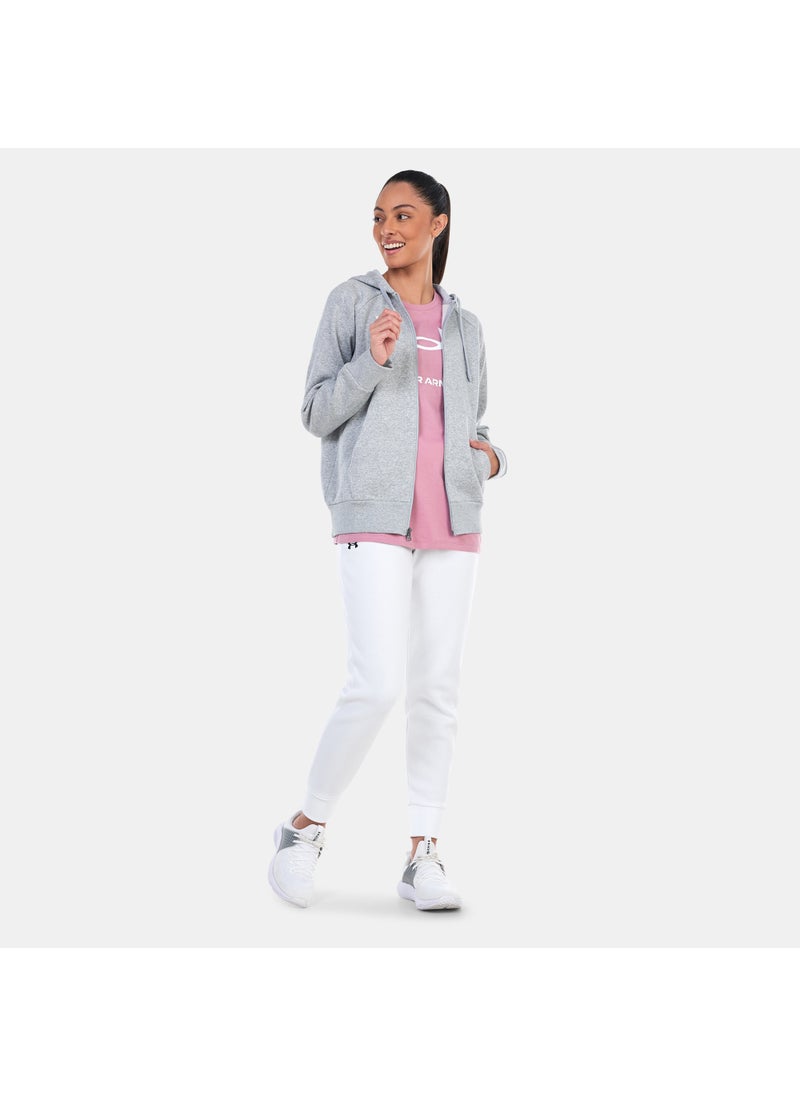 Women's UA Rival Fleece Full-Zip Hoodie