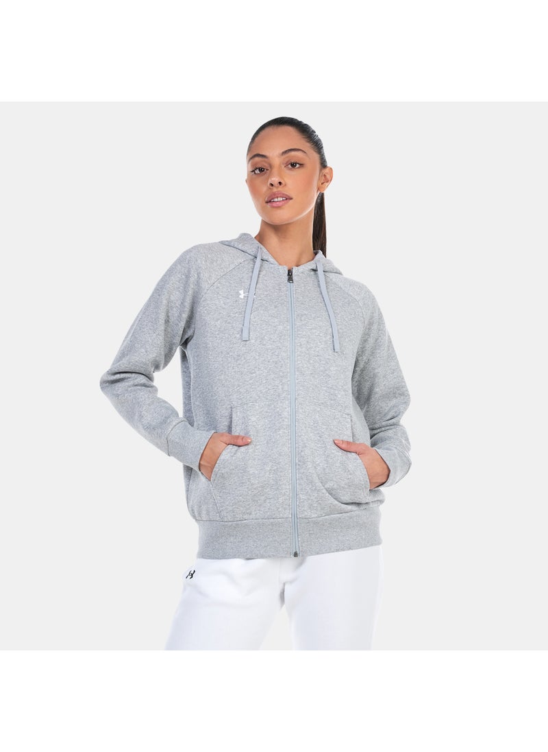 Women's UA Rival Fleece Full-Zip Hoodie