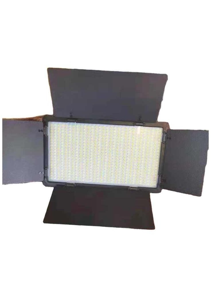 600 LED Studio Video Light Panel – Adjustable 3200K to 6500K Large Light Board for Makeup, TikTok, YouTube Vlogs, Photography, and Live Streaming – Professional LED Fill Light for Content Creators & Studios
