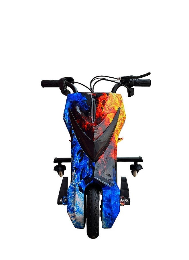36V Kids Mini Electric Tricycle | Powerful driving toy with 8-inch front electric wheel, PU rear wheel and LED light | Adjustable speed | Perfect gift for boys and girls aged 8-14 | Fashionable colors