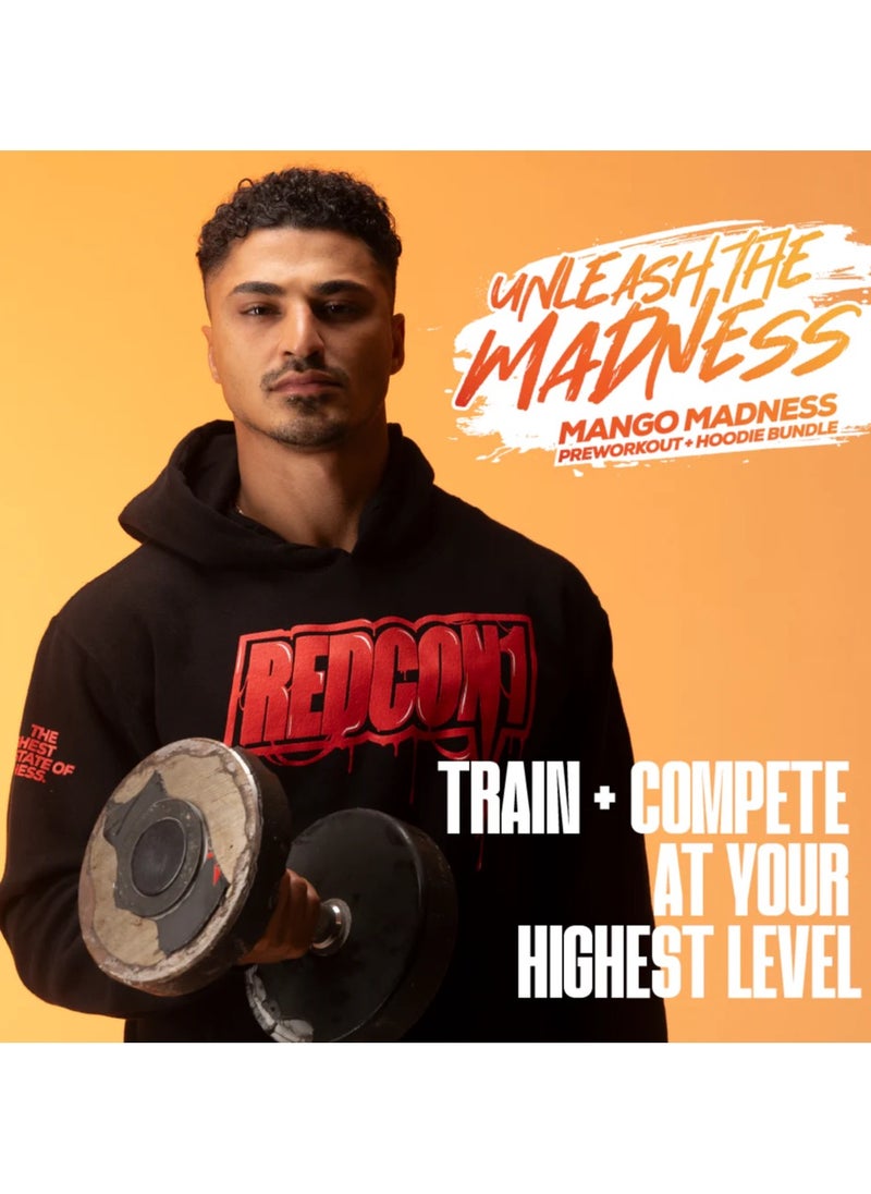 Total War, Mango Madness, 320mg Caffeine Per serving, Improve Metabolic Function, 450g