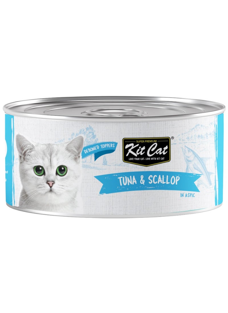 Kit Cat Tuna & Scallop 80g (1 Box -24pcs)