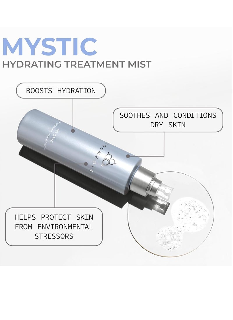 COSMEDIX Mystic Face Moisturizer for Women & Men - Plant-Based Hydrating Face Mist for Oily, Sensitive & Blemish-Prone Skin - Oil-Free Facial Skin Care for Moisturized, Radiant-Looking Skin