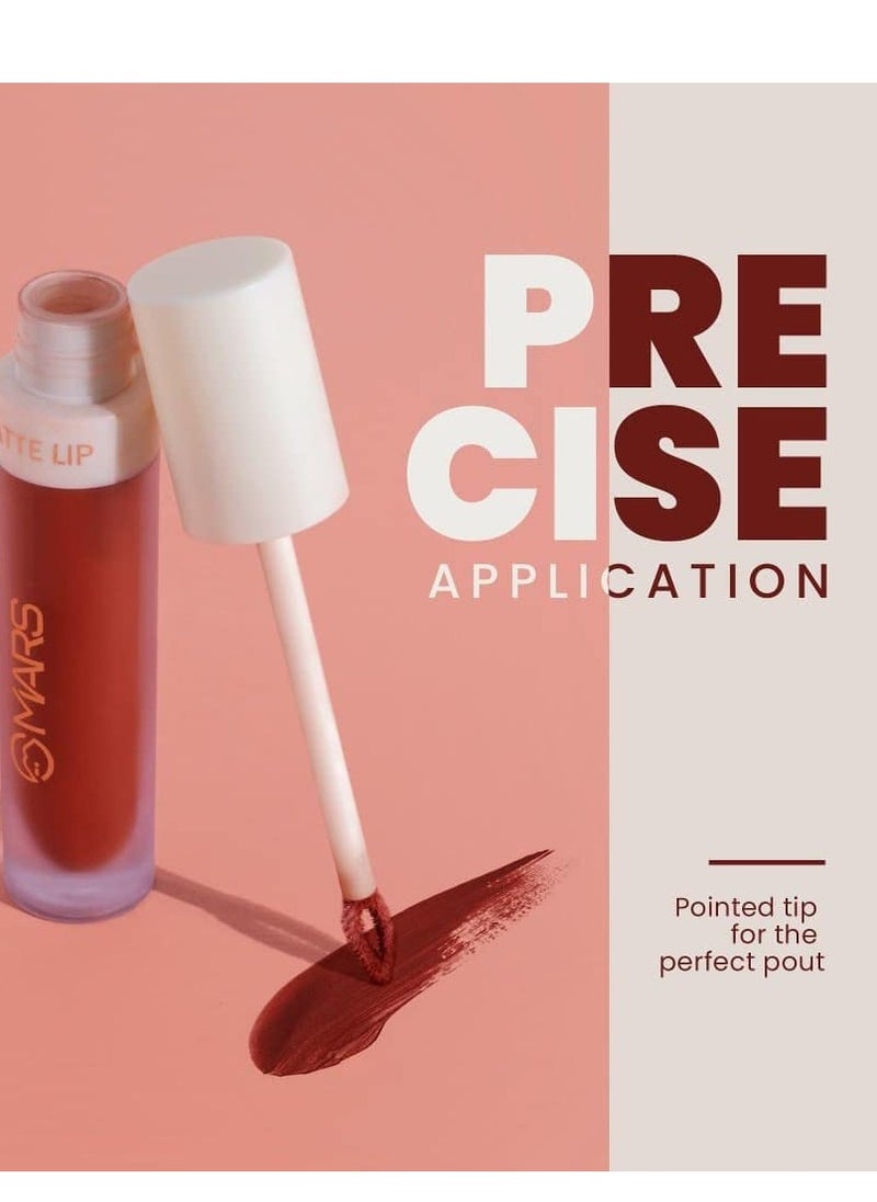 MARS Matte Liquid Lip Color Long Lasting 4.5 ml 16 Vacation Mood