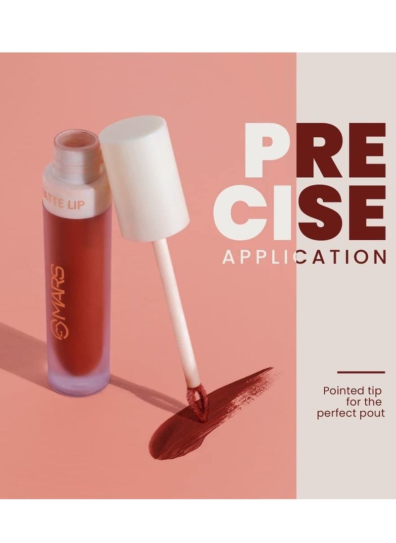 MARS Matte Liquid Lip Color Long Lasting 4.5 ml 08 Trend Train