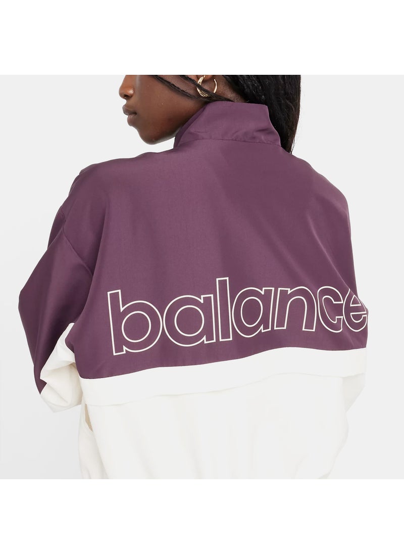 Women's Colourblock Graphic Jacket