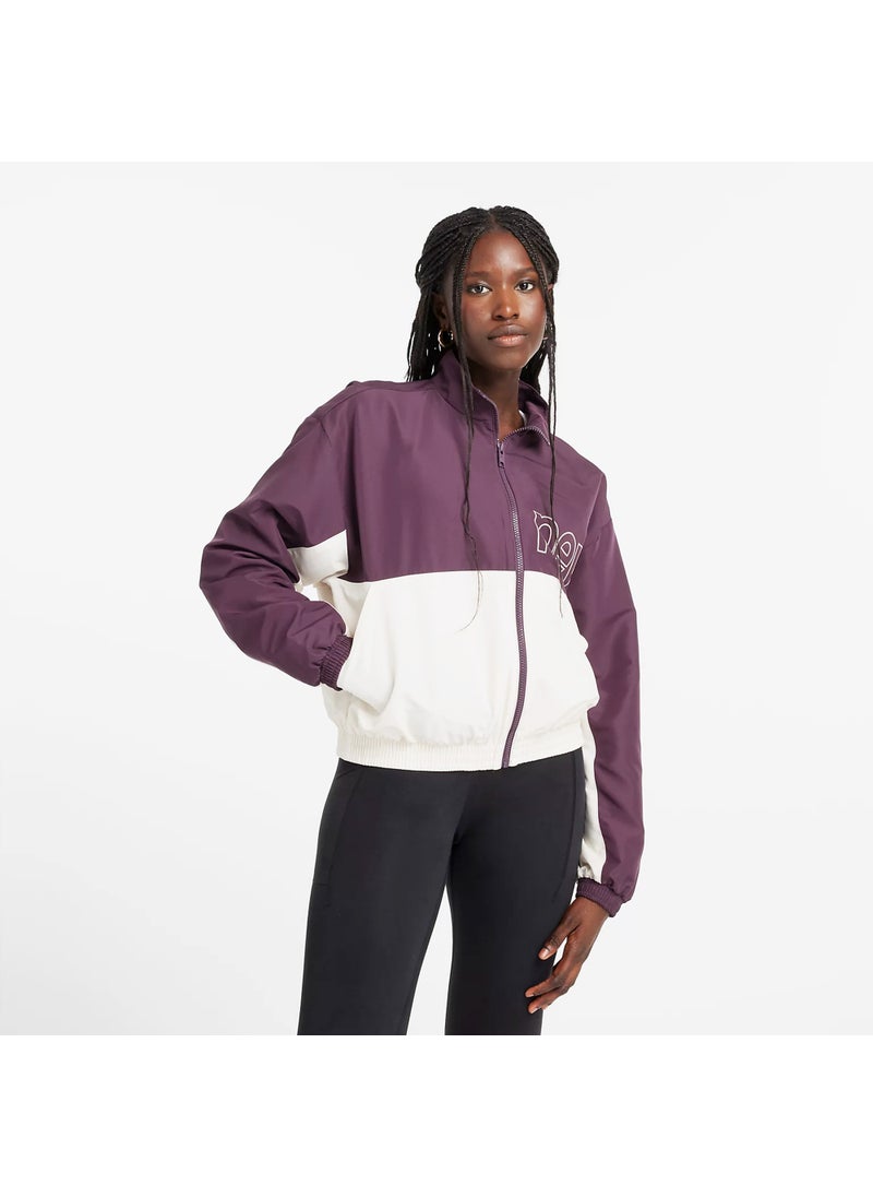 Women's Colourblock Graphic Jacket