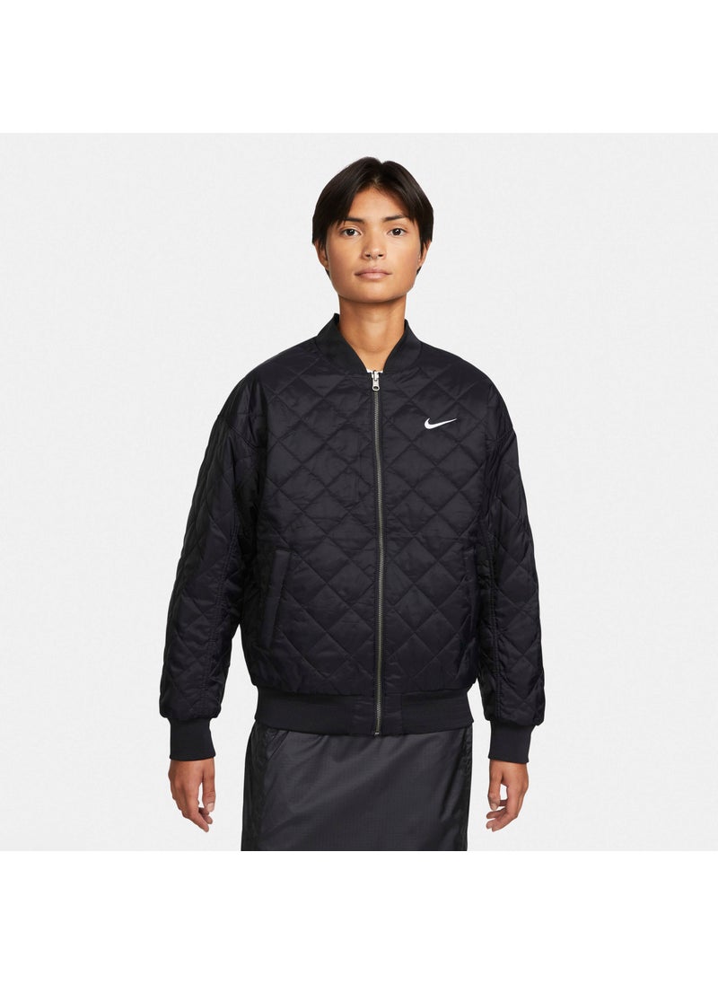 Women's Sportswear Reversible Varsity Bomber Jacket