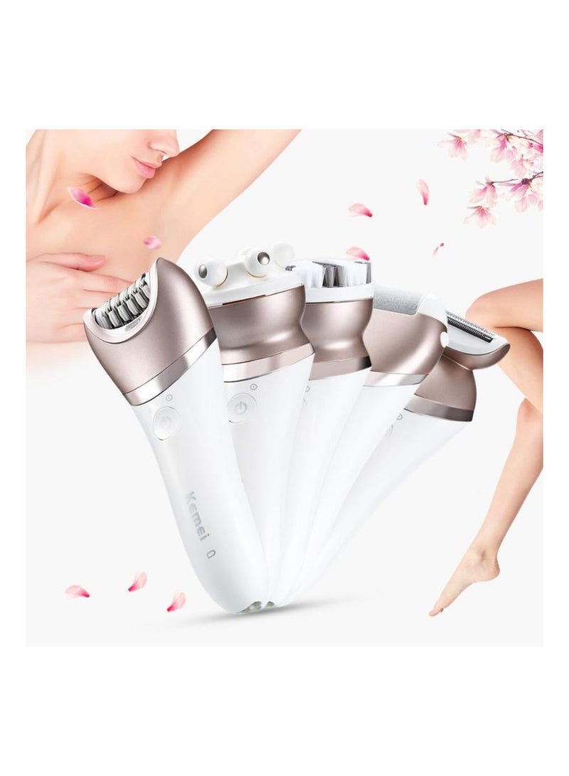 5-In-1 Multi-Function Hair Removal And Beauty Tools For Women - KM-8001 (Saudi Version)